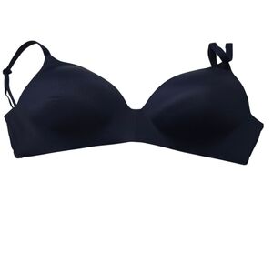 PINK Victoria’s Secret Wear Everywhere Wireless Lightly Padded Bra Navy Sz 34DD